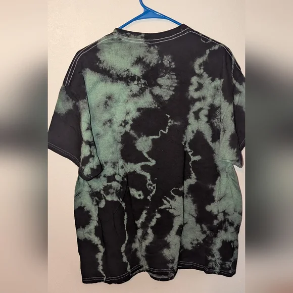 TLC Crazy Sexy Cool Tie Dye Graphic T-Shirt Adult XL Green Black NWOT - Picture 5 of 6